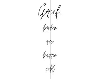 Grief, Rage, Peace