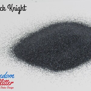 Black Knight Glitter/Black Holographic Glitter/Holographic Glitter/Extra Fine Glitter