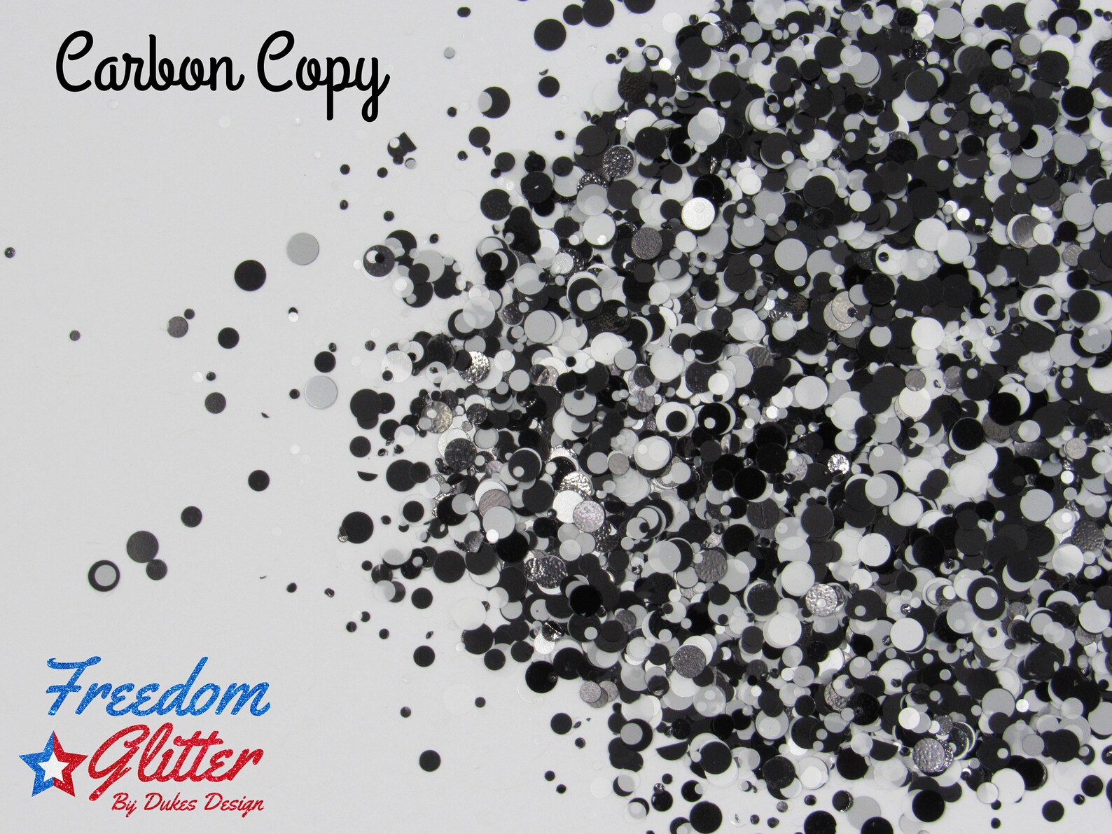 Carbon Copy Notebook Glitter/Dot Confetti Glitter