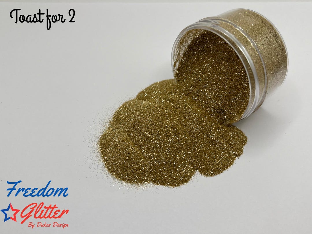Toast for 2/gold Glitter/metallic Glitter/micro Fine Glitter/microfine ...