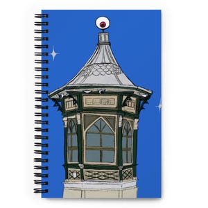 Gepunktetes Spiralblock, Soft-Touch Cover, Wire-O-Bindung