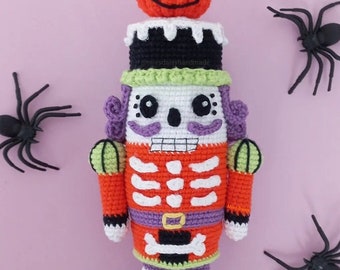 Jack the Halloween Nutcracker amigurumi crochet pdf pattern by MISS DAISY