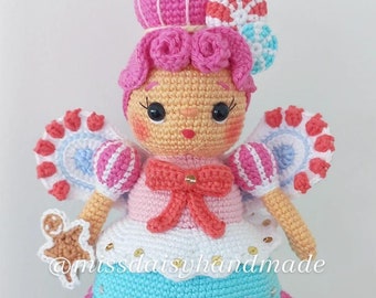 Sugarplum Fairy: The Ballet Collection amigurumi crochet pdf pattern by Miss Daisy