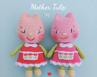 Mother Tulip pdf crochet pattern by Miss Daisy