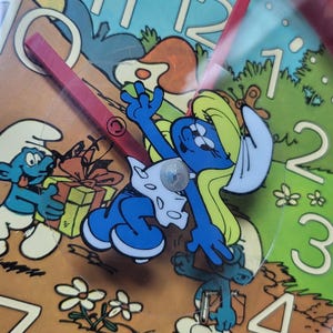 Smurfs Alarm Clock - Etsy