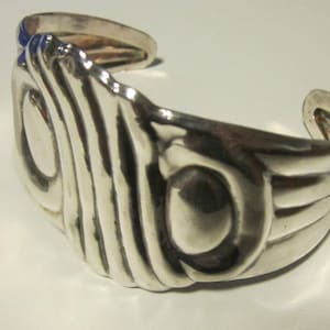 Semi rigid bracelets in silver