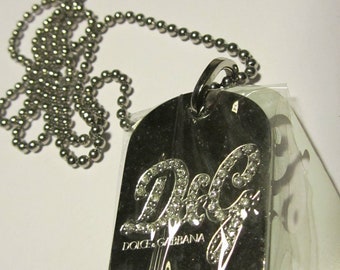 Dolce Gabbana Necklace D&G Vintage Necklace. 1980s Necklace. - Etsy