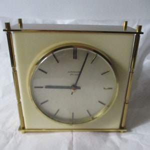 Table clock Junghans from 70&#39;s MECHANISM NOT WORKING