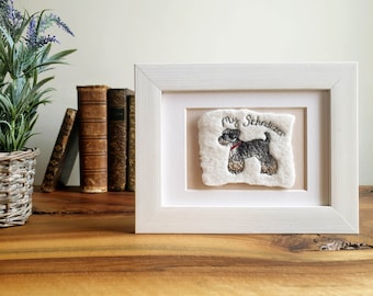 Schnauzer Dog Frame