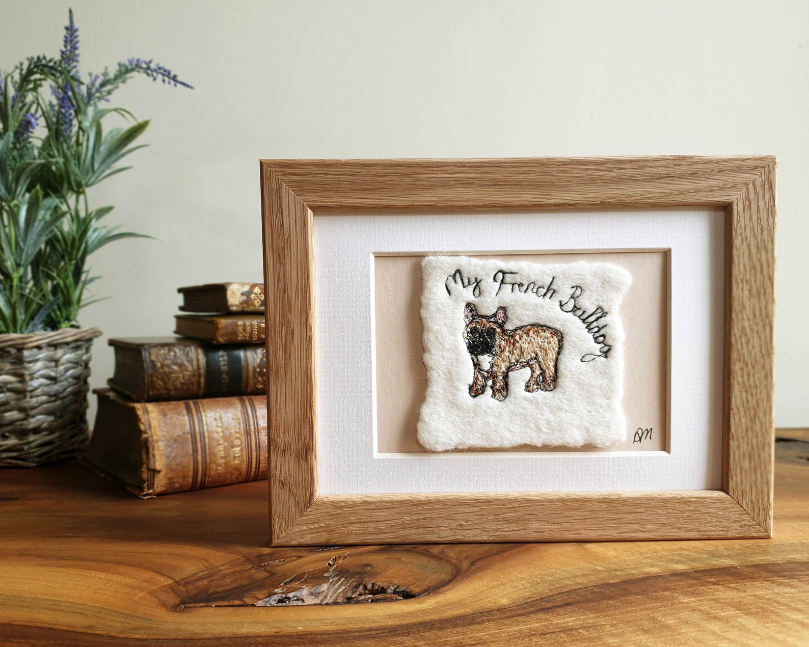 French Bulldog Dog Frame Etsy