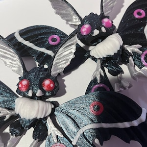 Mothman 3d printed, kawaii Mothman