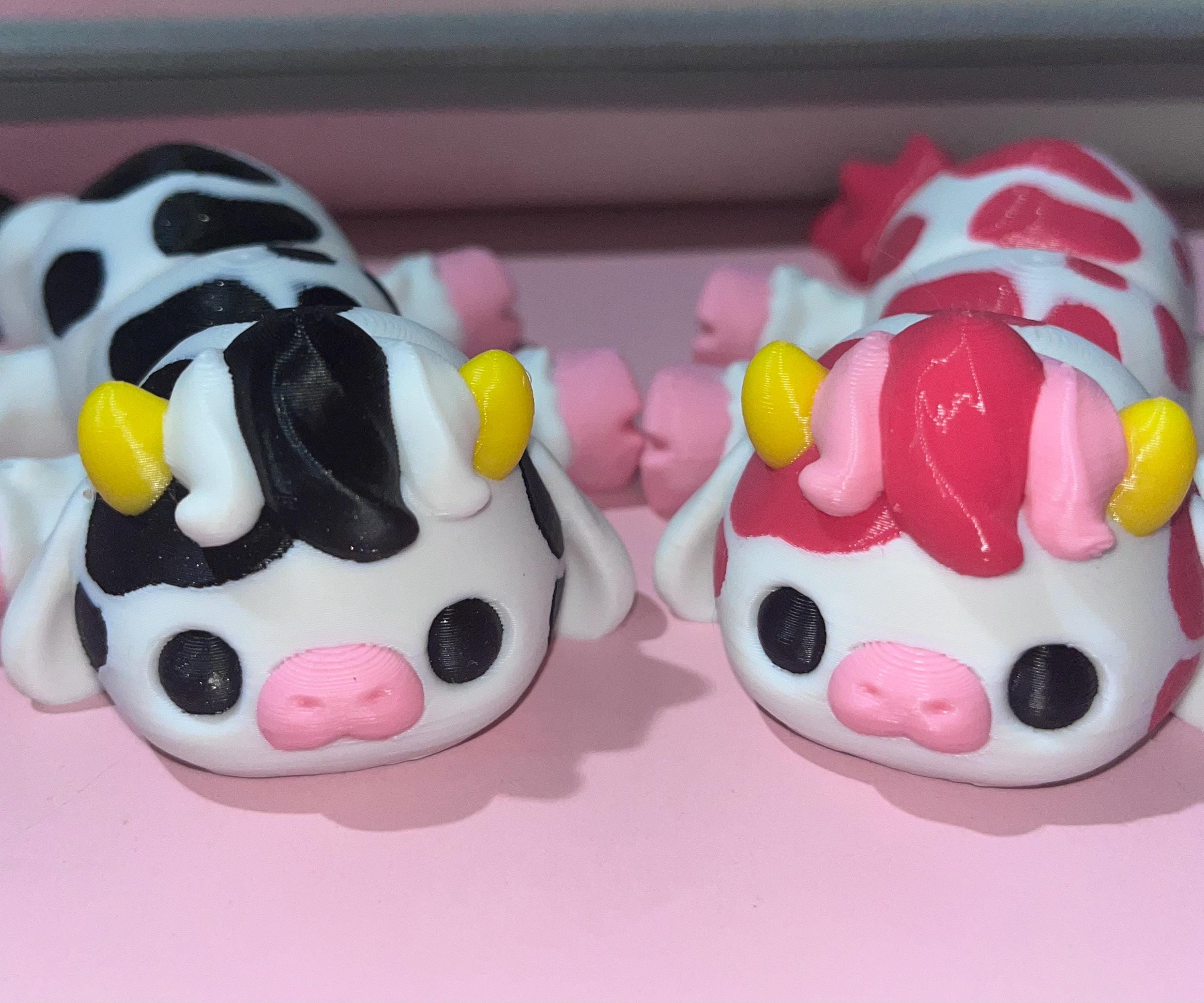 Doojoayie Strawberry Cow 2 Slice Toaster Cover Bread Maker Cover Kitchen Small Appliance Covers Stain Resistant Dust and Fingerprint Protection Crochet Cow Tutorial - Free Amigurumi Pattern How To Part 2