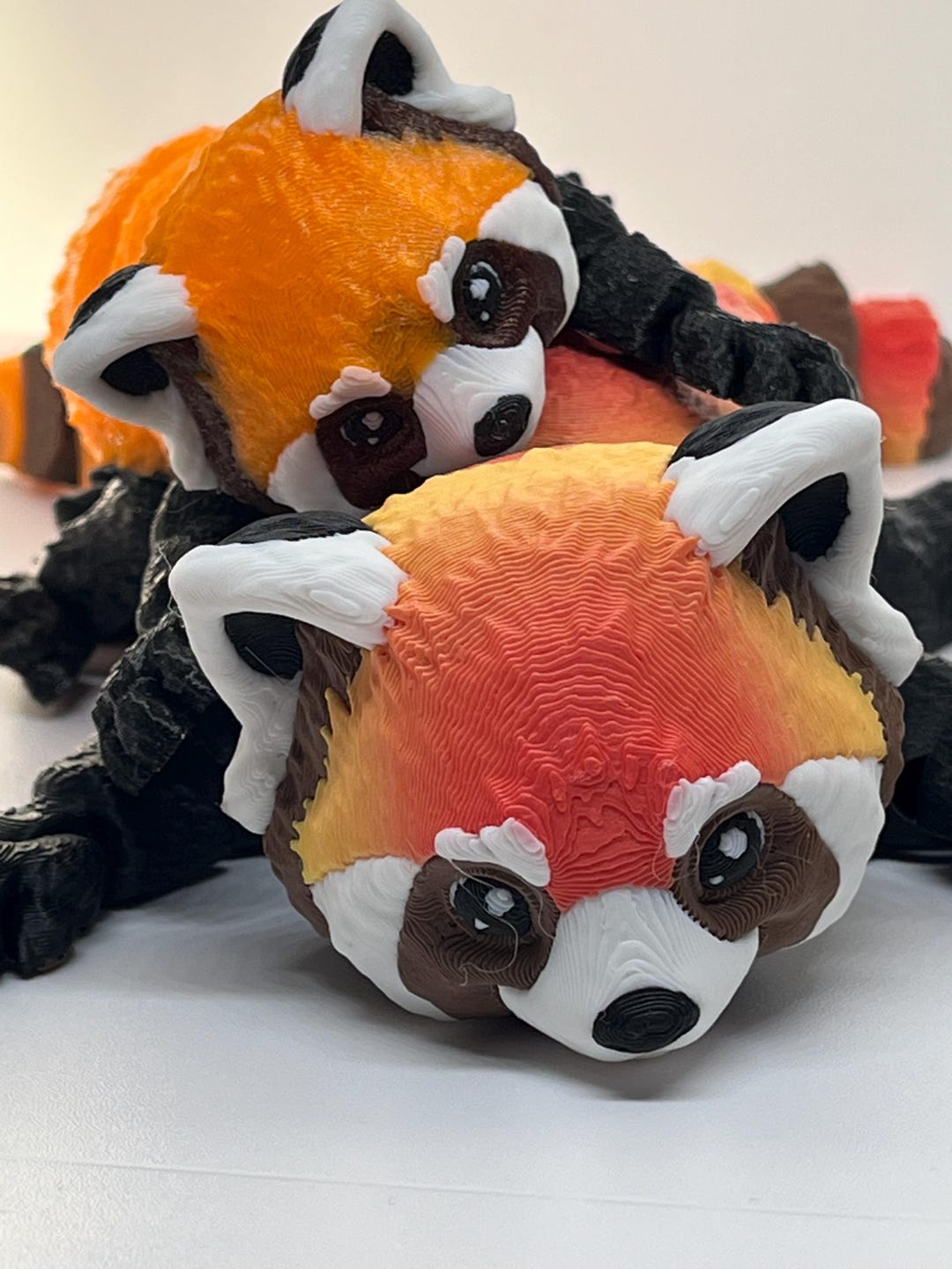 3D Printed Red Panda: Articulated Flexi Fidget Toy - Etsy