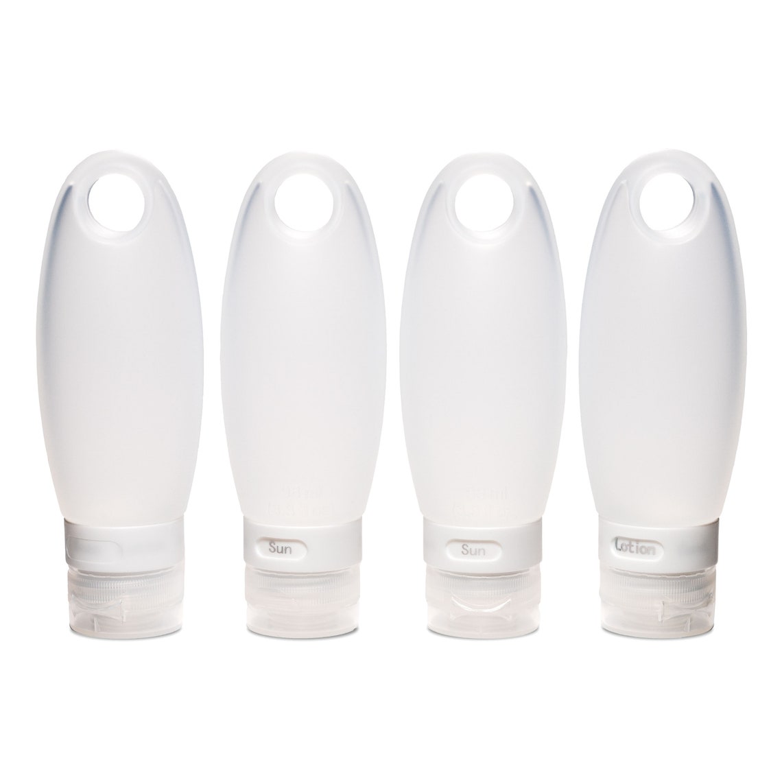 3 oz TSA Approved Travel Bottles Silicone Reusable Squeezable Etsy