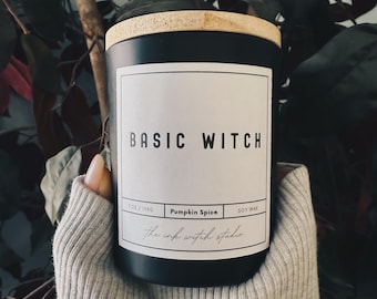 Basic Witch Organic Soy Candle