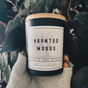 Haunted Woods Organic Soy Candle