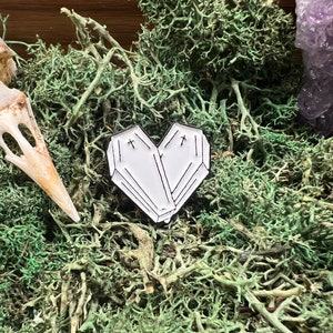 Coffin Heart Pin