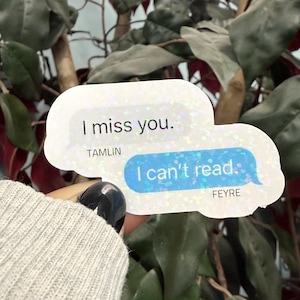 ACOTAR Text Bubble Sticker