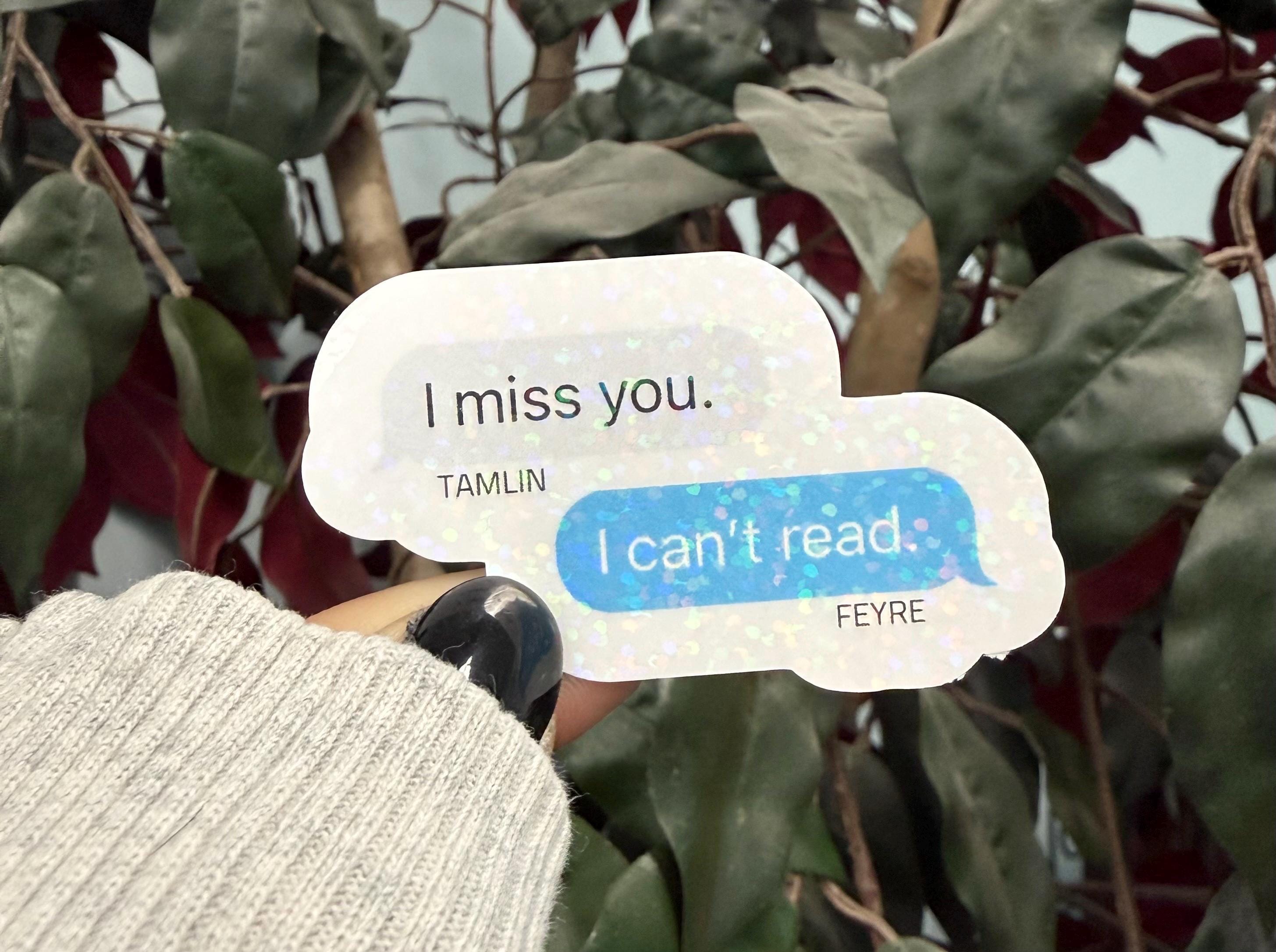 ACOTAR Text Bubble Sticker