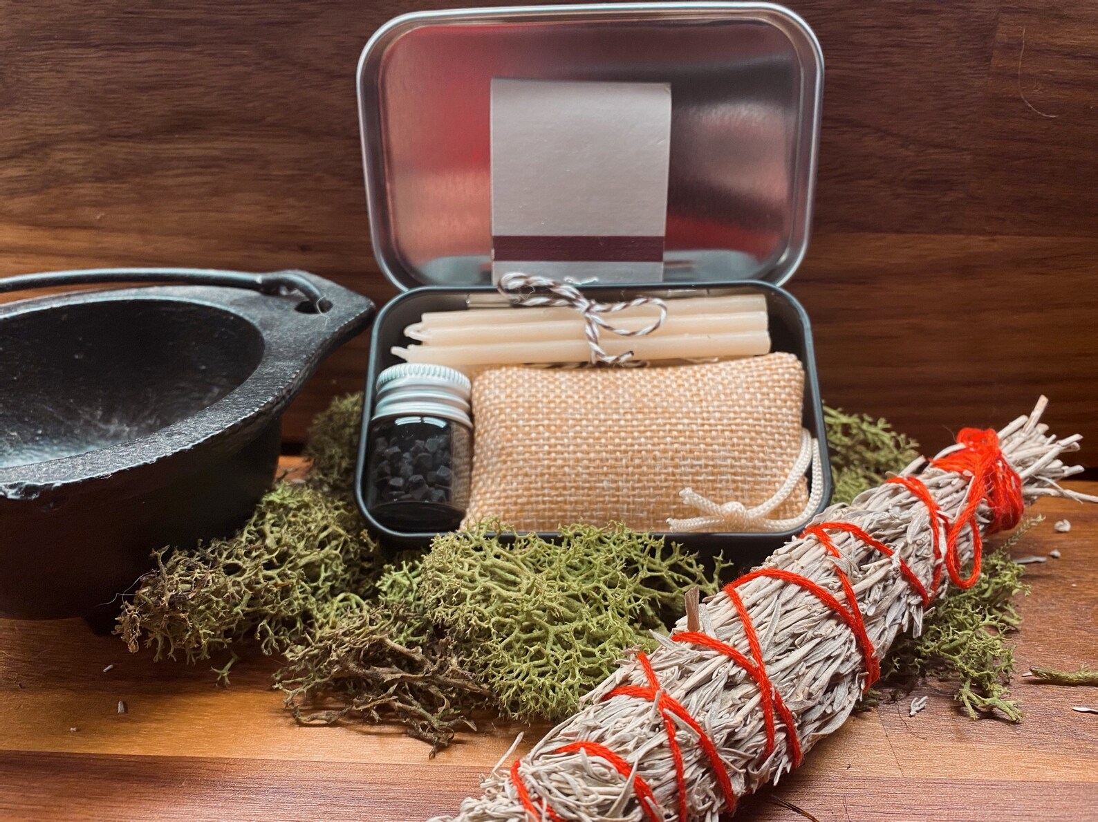 Plain Black Travel/Pocket Witches Altar Etsy