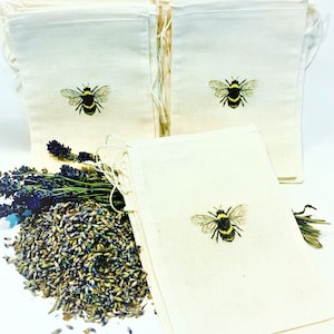 Torebki na prezenty/imprezy/upominki Bumble Bee – 6 sztuk (4x6) (5x7)