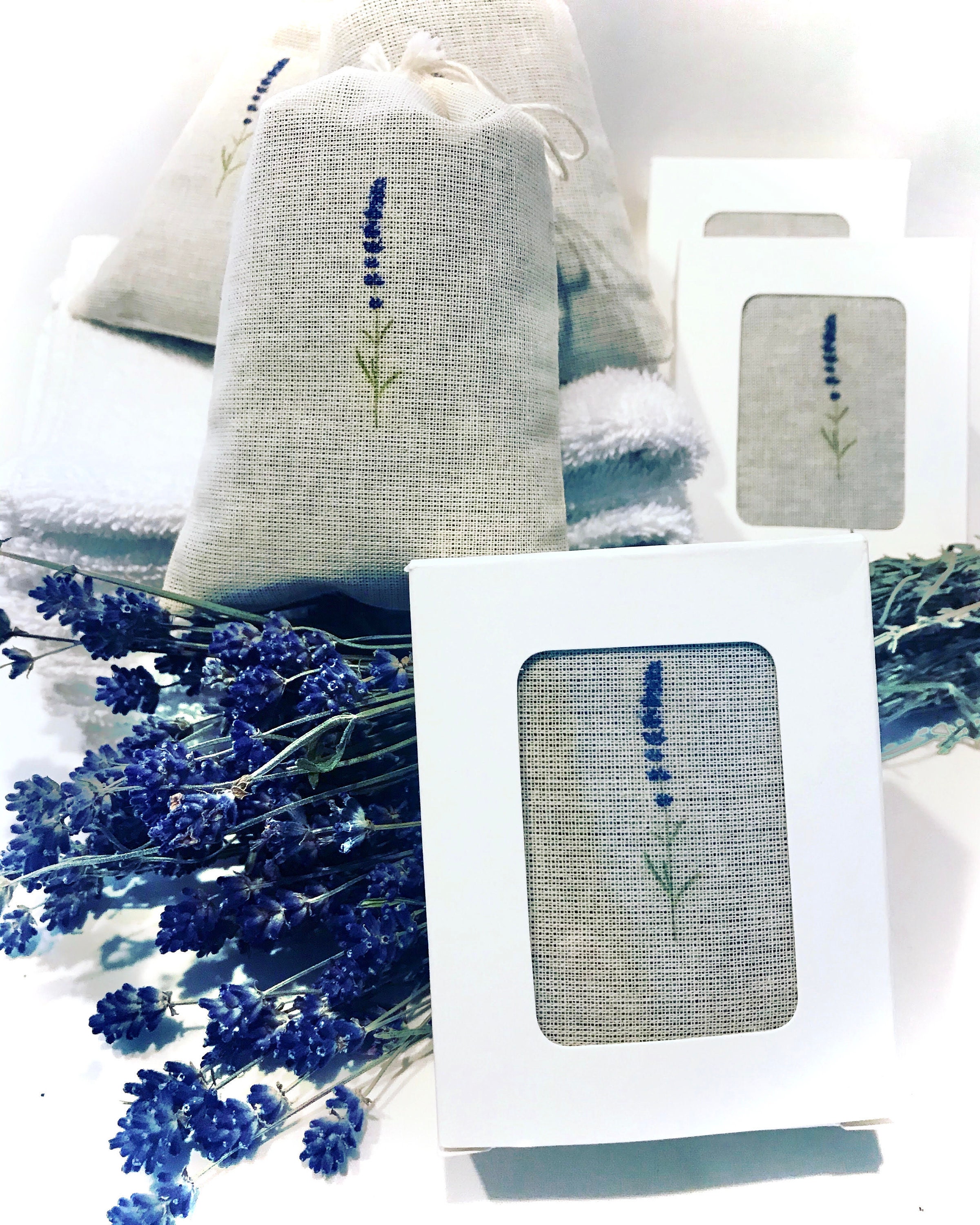 Lavender Dryer Bag Sachets