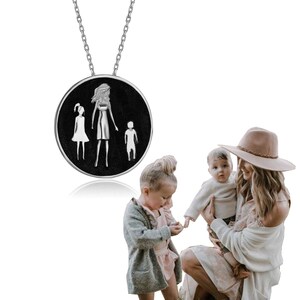 Mother gift: New Baby & Mom Necklace, Personalized Jewelry for New Mothers, Mom and Baby Keepsake Pendant, Unique Mother’s Day Gift