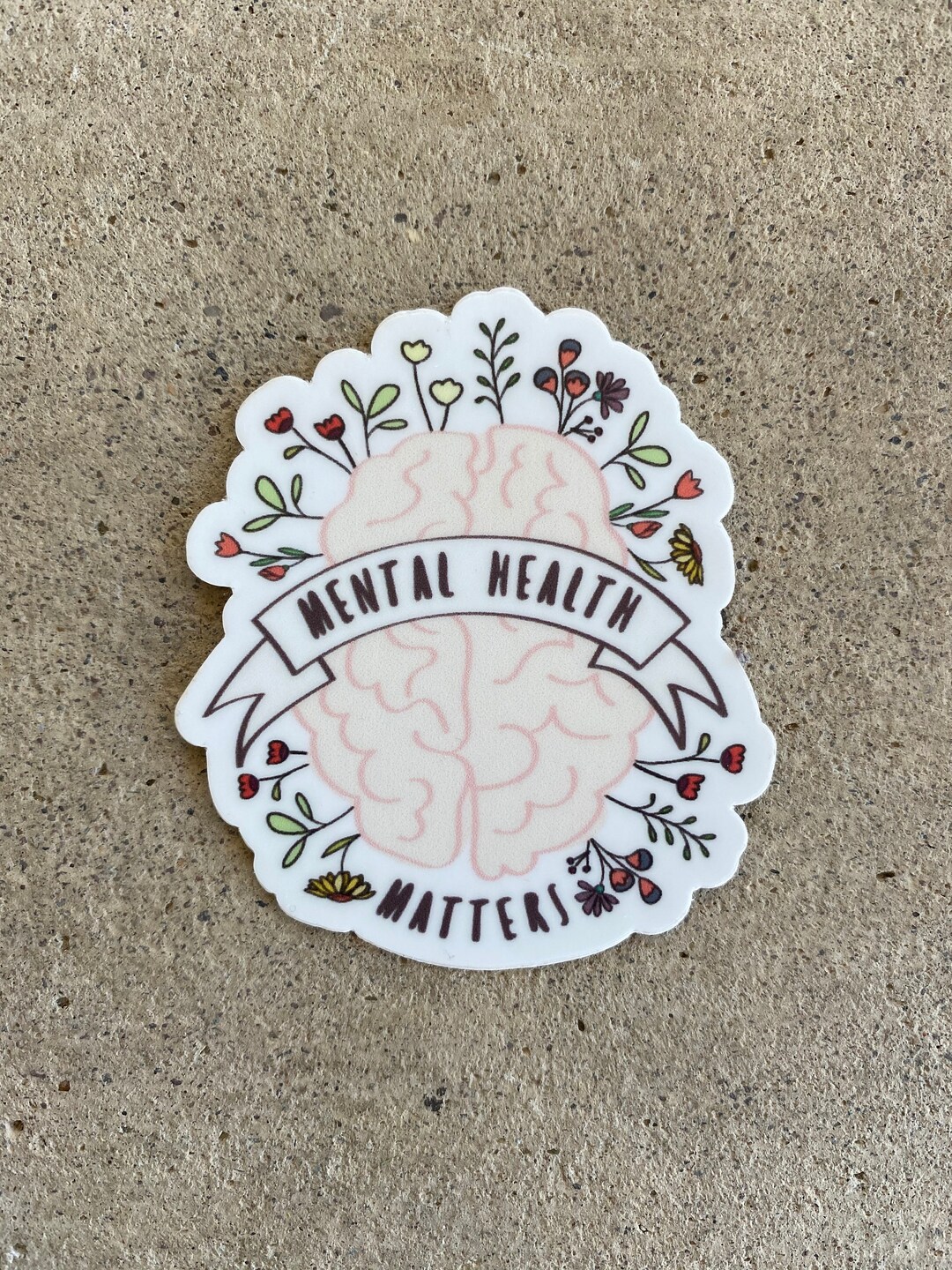 Mental Health Matters Sticker - Etsy