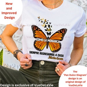 Michoacan Monarch Butterfly T-Shirt: Alma De Mexico Unisex Tee