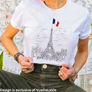 French Flag Shirt VueDeLaVie Vive La France French National Day Bastille Day T-Shirt French Flag Gift For French Happy Bastille Day Tee