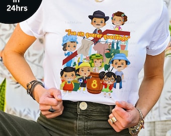 El Chavo y Sus Amigos T-shirt Trendy Spanish Tops Fue sin querer queriendo Shirt EL Chavo Quico y la Chilindrina Shirts Mexican Loved sitcom