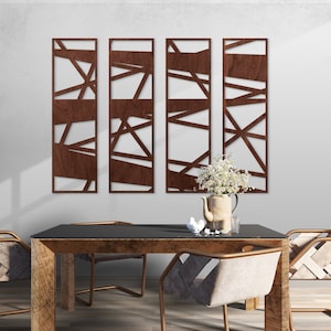 Abstract wood wall art, Abstract wood wall decor, Geometric wood wall art modern, Geometric wood wall decor, Modern wood wall hangings