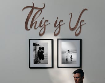 Questo siamo noi cartello in legno, Questo siamo noi in legno, Questo siamo noi cartello da muro, Questo siamo noi decorazione da parete, Questo siamo noi cartello da muro, Questo siamo noi arte da parete