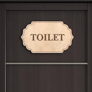 Letrero de madera para baño, Letrero de madera para baño, Letrero de madera para lavandería, Letrero de madera para wc, Letrero de madera para baño, Letrero de madera para baño, Letrero de madera para puerta de baño