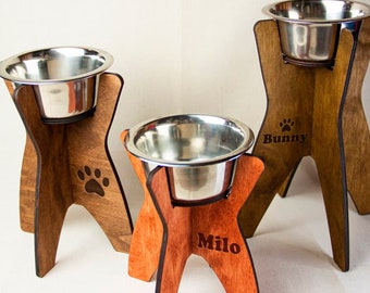 Elevated dog bowl stand feeding, Large Dog Feeder, Raised dog bowl stand, Dog Bowl Stand, Dog Feeding Stand, Dog bowl stand wood, Bowl stand