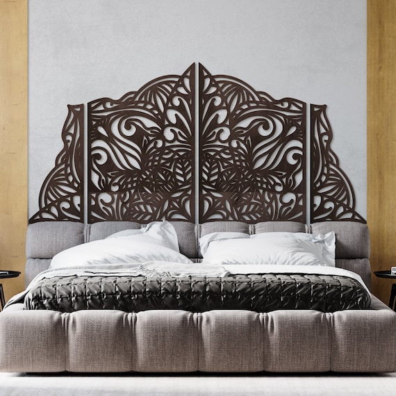 Mandala above bed hot sale