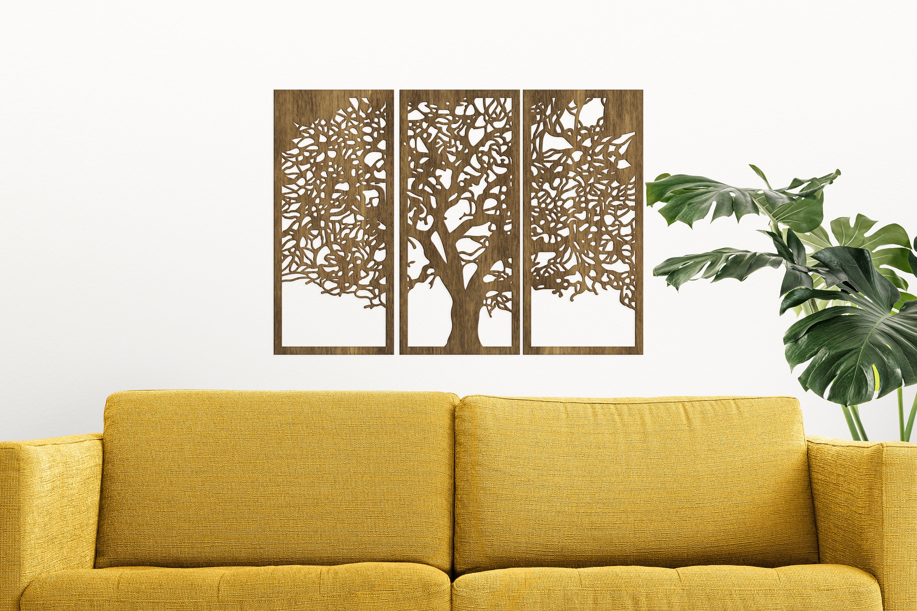 Tree of Life Wall Art Wood Tree of Life Panel Wood Wall Art Etsy