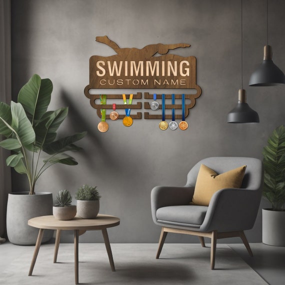 CREATCABIN My Medaglie Porta Medaglie Sport Hanger Espositore Montaggio