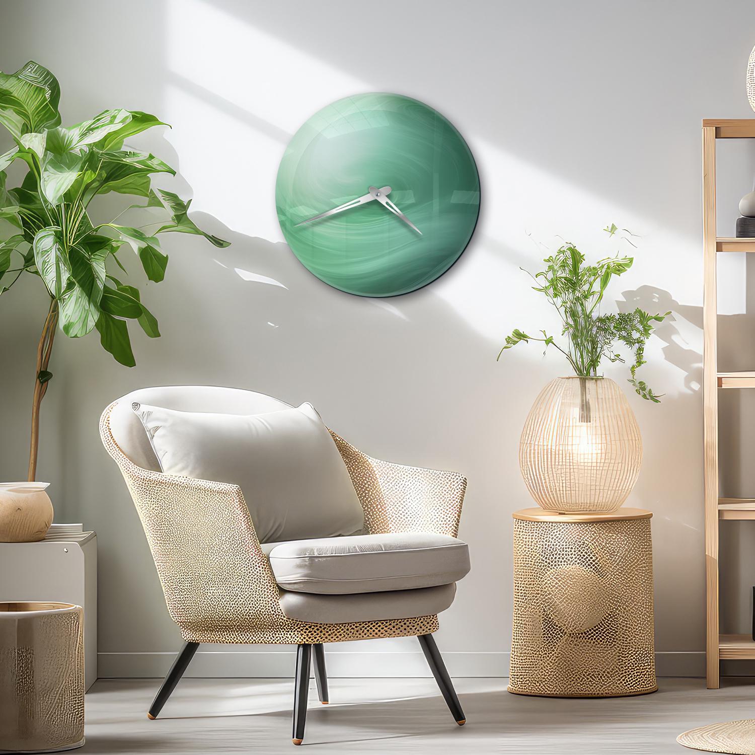 Uranus Wall Clock, Planet Wall Clock, Space Wall Clock, Cosmic