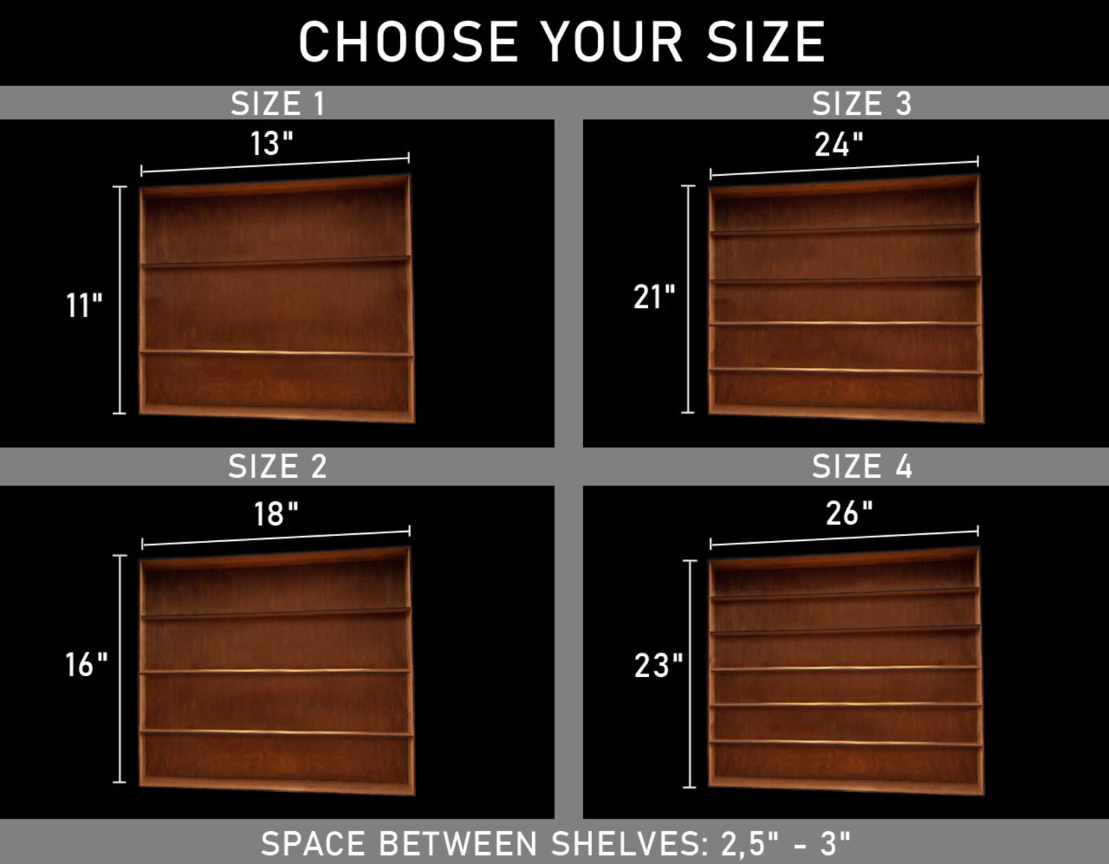 Wooden Shelf Display Case Collectible Display Case Display Etsy