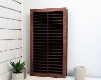 Cassette Tape Storage, Cassette Tape Holder, Cassette Display Shelf,Wood Cassette Holder,Cassette Tape Tray,Cassette Rack,Cassette Organizer