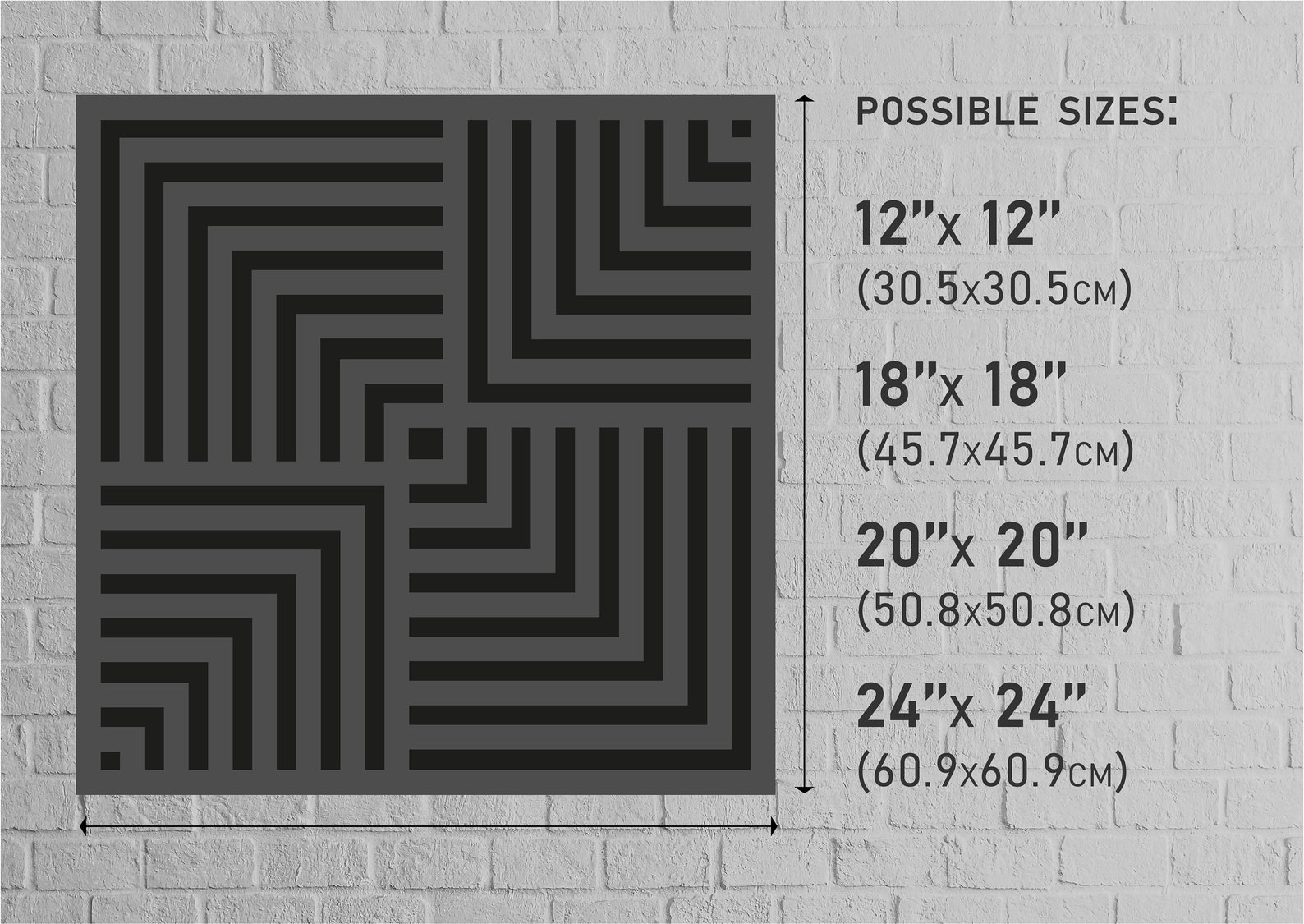 Wood Wall Art Geometric Wood Wall Art Set Wooden Wall Decor - Etsy