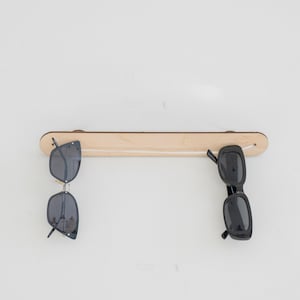 Wood sunglass holder, Eyewear display, Sunglass display case, Eyewear holder, Sunglass organizer, Eyewear storage, Sunglass rack