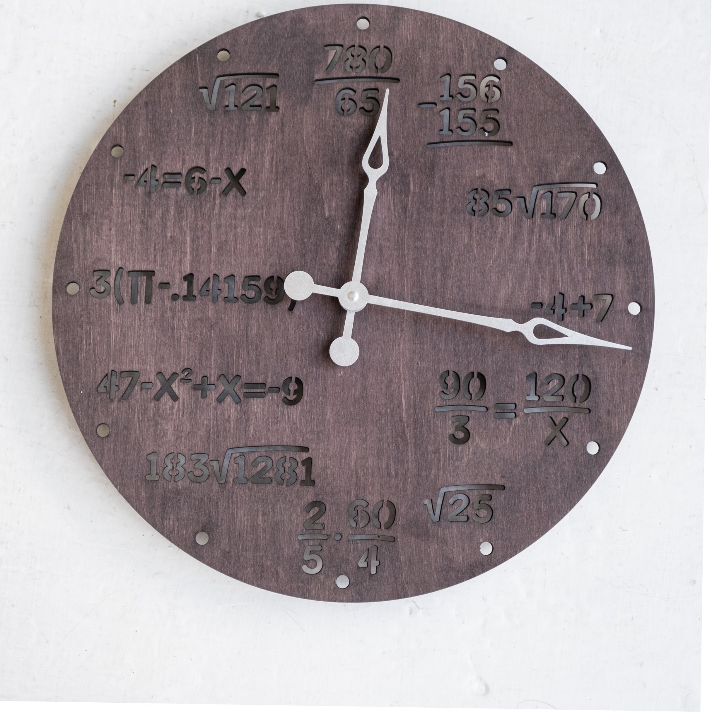 Formule Matematiche Di Disegno Sulla Parete Fotografia Stock - Immagine di perizia, geometria