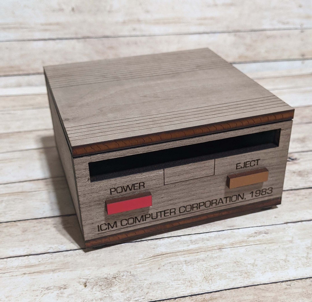 Storage Box for Floppy Disk Drive Coaster Set coasters Not Included ...