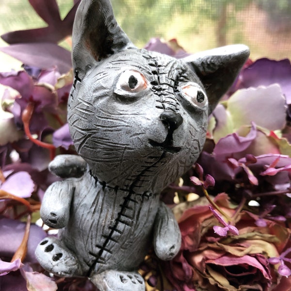 Undead-Kitten-OOAK Art doll