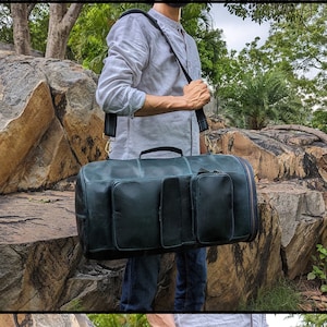 Leather Backpack, Personalized Travel Backpack Rucksack, Brown Leather Roll Top Backpack, Laptop Bag, Unisex Bag Christmas gifts