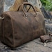 see more listings in the Leather Duffel Bag section