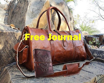 Leather Duffle Bag, Leather Weekender, Gym Bag, Vacation Duffel Bag, Leather Travel Bag, Overnight Bag, Leather Holdall Groomsman gifts