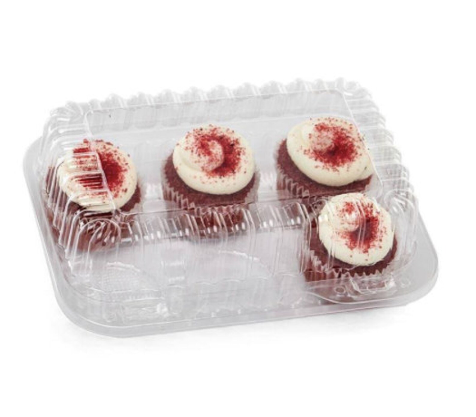 Clear PET Clamshell Mini Cupcake Containers Etsy